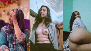 Desi Hot Chubby Girl Teasing Showing Big Boobs & Ass