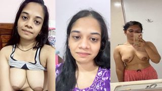 Busty Horny Girl Squeezing Boobs And Fingering Pussy Fuck