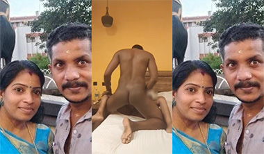 Tamil Aunty Hotel Room Sex With Lover Leaked