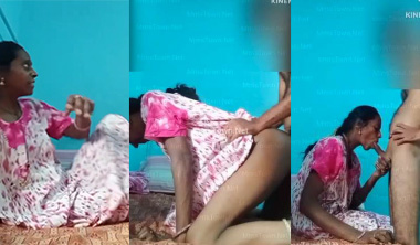Skinny Mallu Aunty Blowjob Sex  – Kama Mallu Porn