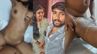 Horny Telugu Mallu Wife Blowjob – Threesome Doggy Fuck